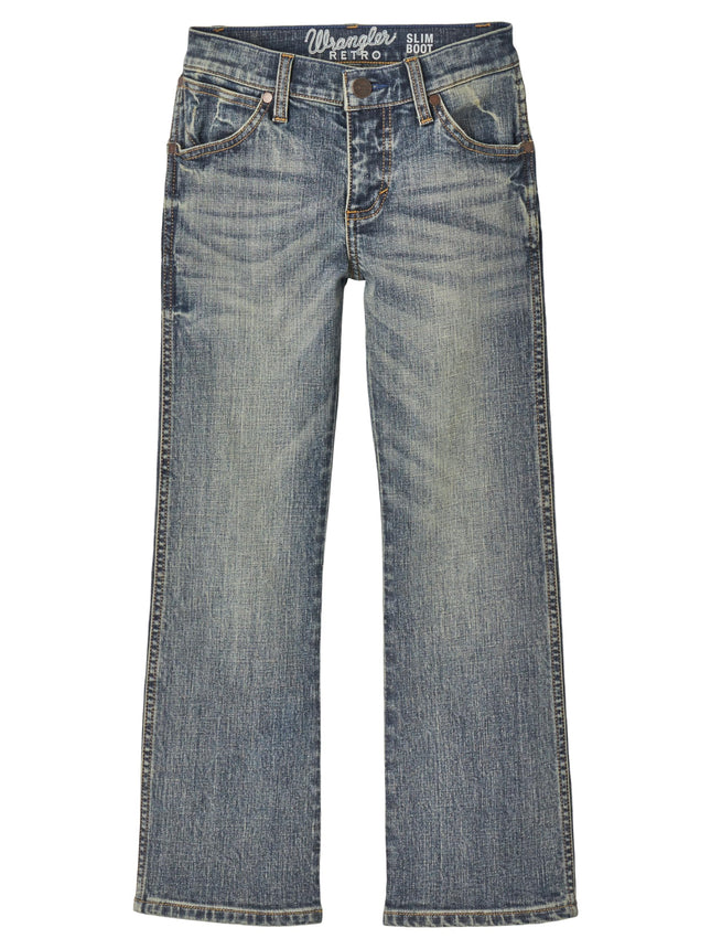 Wrangler Men's Retro Relaxed Fit Bootcut Jeans, Gr