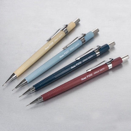 Pentel Sharp Mechanical Pencil, Limited Edition Kimono Colors Box Set, 0.3mm, 0.5mm, 0.7mm, 0.9mm Point Sizes Included, (P200JPBXSET)