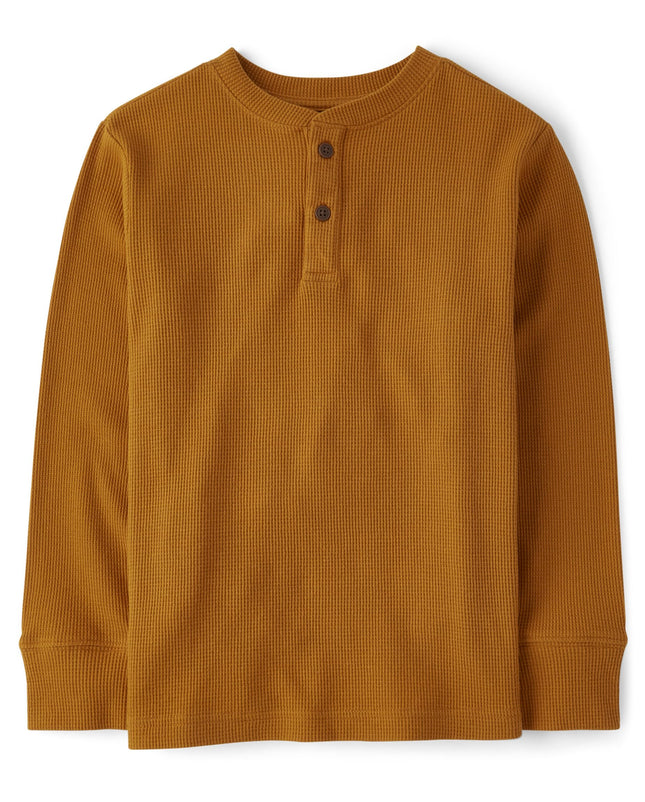 The Children's Place Boys' Long Sleeve Thermal Hen