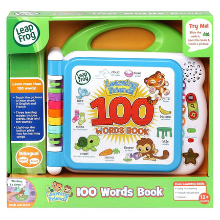 Leapfrog Learning Friends 100 Words Book, English