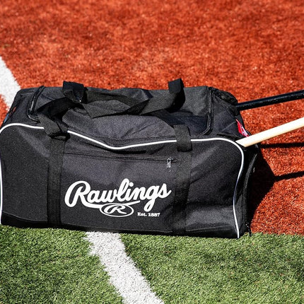 Rawlings Covert Baseball or Softball Bat Duffel Bag-Black