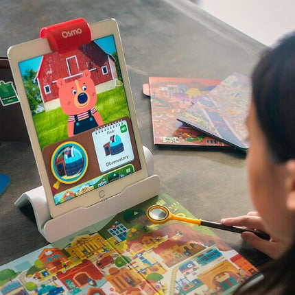 Osmo - Detective Agency - Ages 5-12 - Solve Global Mysteries - STEM Toy - For iPad or Fire Tablet (Osmo Base Required)