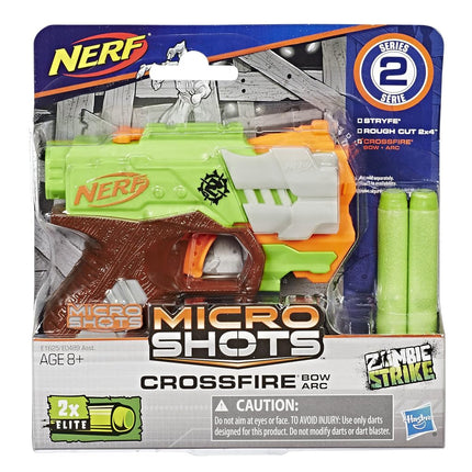 Nerf MicroShots Zombie Strike Arco Crossfire