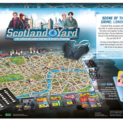 Ravensburger Scotland Yard Family Strategy Game for Adults & Kids Age 7+