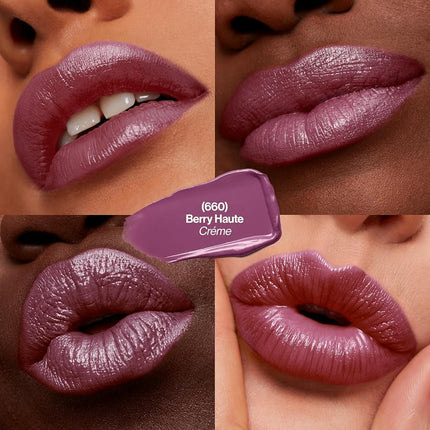 REVLON - Rouge à Lèvres Super Lustrous Crème #660 Berry Haute - 4,2 g