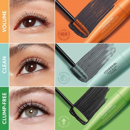 COVERGIRL - LashBlast Clump Crusher Water Resistant Mascara Black Brown - 0.44 fl. oz. (13.1 ml)