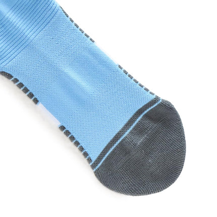 Under Armour Unisex Magnetico Over the Calf Socks, (465) Horizon Blue / Pitch Gray / White, Large