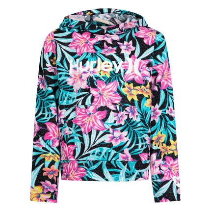 Hurley Girls' One and Only Pullover Hoodie, Pink F