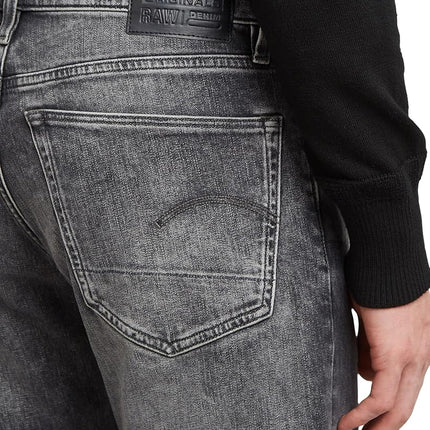 G-STAR Men's 3301 Regular Tapered Jeans, Grey (faded bullit 51003-C293-B466), 28W / 30L