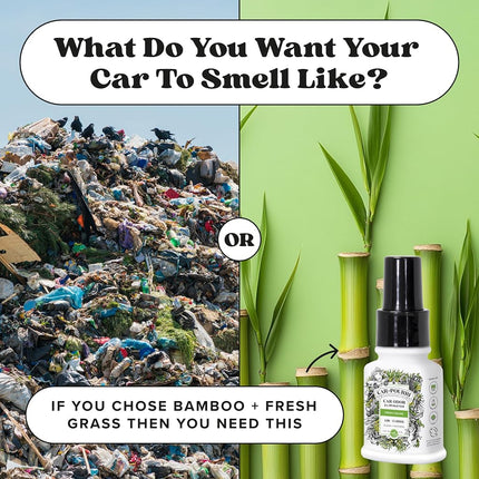 Car-Pourri Car Odor Air + Fabric Odor Eliminator Spray, Fresh Cruise, Travel Size 1.4 Fl Oz
