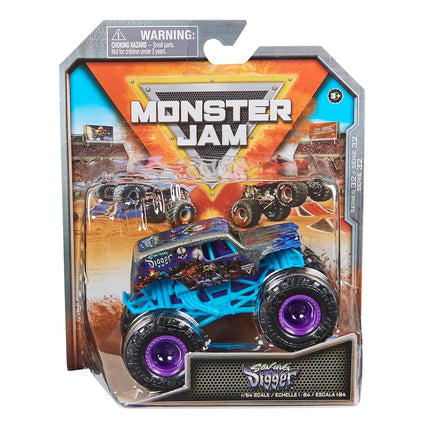 Monster Jam 2023 Spin Master 1:64 Diecast Truck Series 32 Steel Reveal Son-uva Digger
