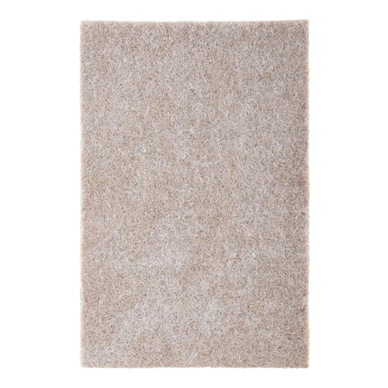 Scotch SP800-NA Brand Felt 3M, for Protecting Hardwood Floors, Rectangle, Beige, 4 in. x 6 in, 2 Pads/Pack