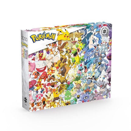Buffalo Games – 2000 Piece Pokémon Silver Select Kanto 151 Jigsaw Puzzle Colorful Puzzle for Adults – Precision-Cut Pieces, Beautiful Artwork, and Hours of Relaxing Fun