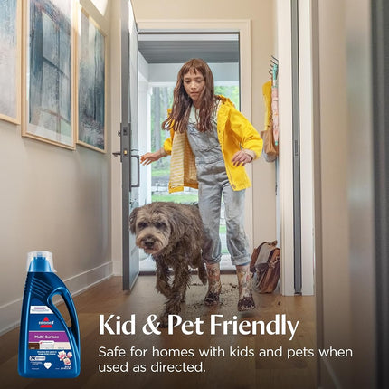 Bissell MultiSurface Floor Cleaning Formula for Crosswave and Spinwave (80 oz), 1789G