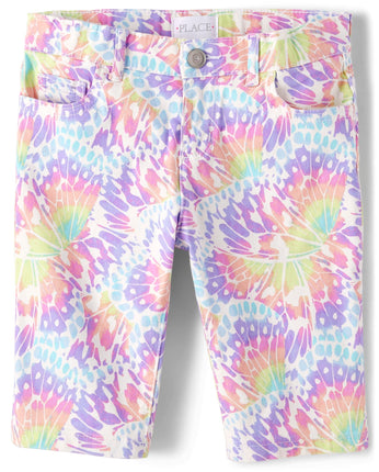 The Children's Place Girls' Denim Skimmer Shorts, 