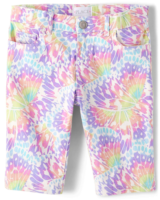 The Children's Place Girls' Denim Skimmer Shorts, 