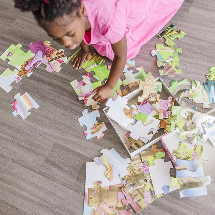 Melissa & Doug Fairy Tale Castle Floor Puzzle