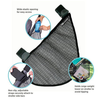 JL Childress Side Sling Red de carga (negro)