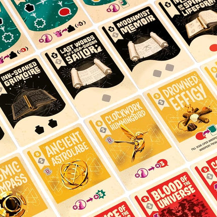 LUCKY DUCK GAMES - Cosmoctopus | Board Game | English Version| Engine-Building Strategy Game | Fun Family Game for Kids and Adults | 1-4 Players | Ages 14+ | 60-90 Minutes