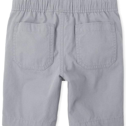The Children's Place Short de jogging uni pour garçons, Fin gris, 5