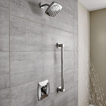 Moen YB8818CH 90 Degree 18-Inch Single Bathroom Towel Bar, Chrome