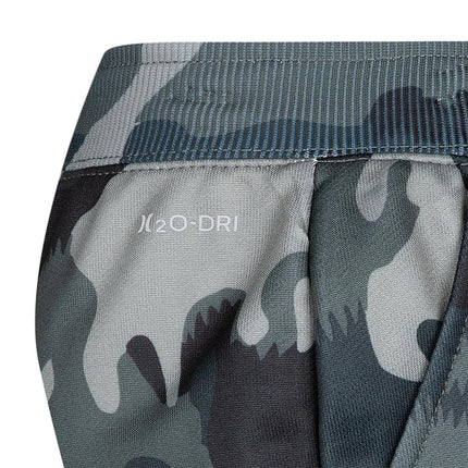 Shorts en molleton français Hurley Solar pour garçons, Gris camouflage, 4