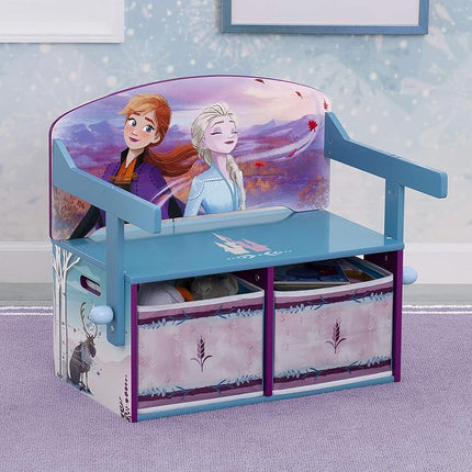Delta Children Kids Convertible Activity Bench - Greenguard Gold Certified, Frozen II