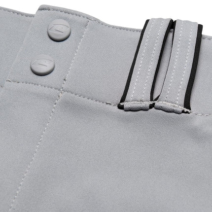CHAMPRO Youth Triple Crown Baseball Pant, Grey/Black, X-Large