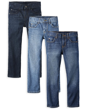 The Children's Place Boys Basic Straight Leg Jeans