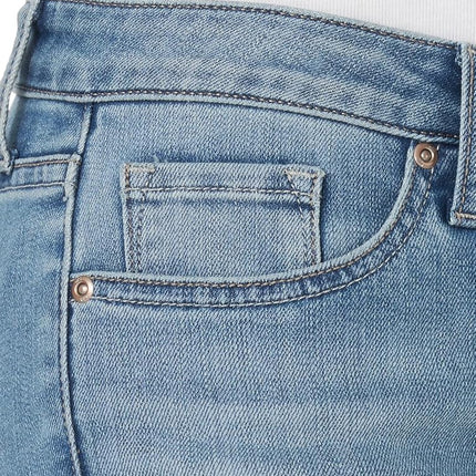 Lee Women's Regular Fit Straight Leg Jean, Anchor (Blue), 22 Short
