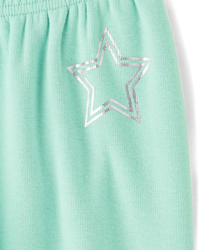 The Children's Place Girls' Winter Warm Active Pants, Wintermint, X-Large
