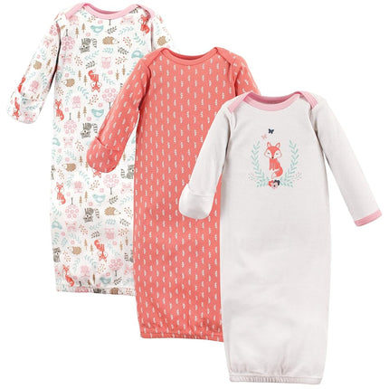 Hudson Baby Batitas de algodón para bebé, zorra del bosque, prematuros-recién nacidos