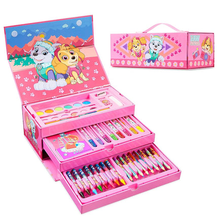 PAW PATROL Maletín de Pintura para Niños (Rosa)