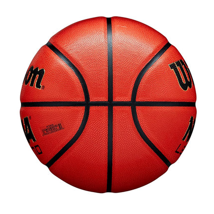 Wilson NCAA Legend Basketball - Size 6-28.5", Orange/Black