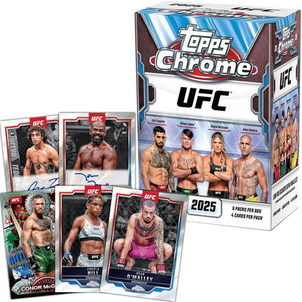 2025 Topps Chrome UFC - Factory Sealed - Value Box