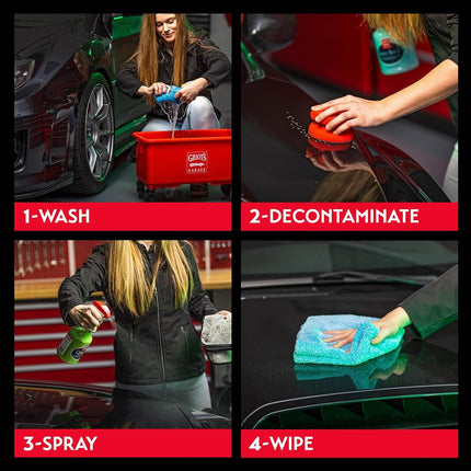 Griot'S Garage 10978 3-In-1 Ceramic Wax 22Oz, Green
