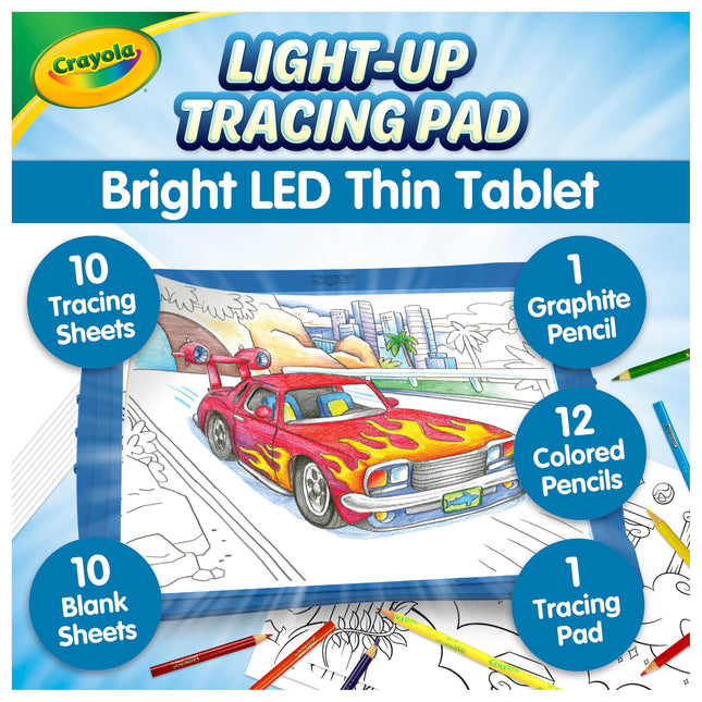 Crayola Light Up Tracing Pad Blue