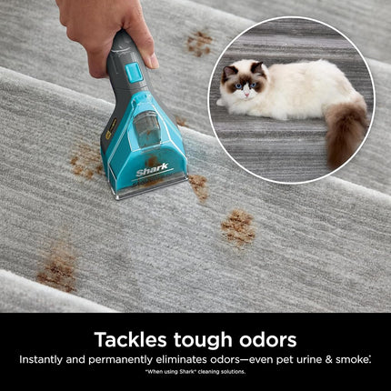 Shark EXCM48 Formule Nettoyante Concentrée CarpetXpert pour Nettoyeurs de Tapis Verticaux et Portables Shark, formulée pour tous les tapis, tissus d'ameublement et carpettes, élimine les taches et odeurs tenaces d'animaux, 1,42 L