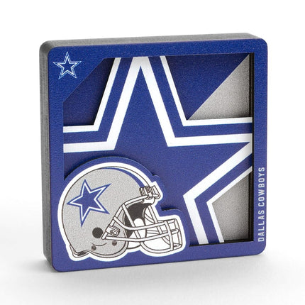 Aimant de la série Logo 3D NFL Dallas Cowboys de YouTheFan