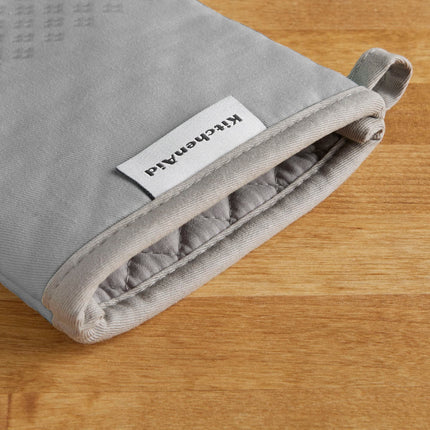 KitchenAid Asteroid Oven Mitt Set, 7"x12.5", Grey, 2 Piece