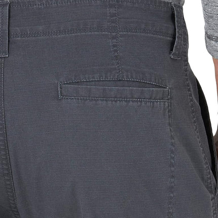 Wrangler Authentics Men's Classic Cargo Stretch Short, Charcoal, 22