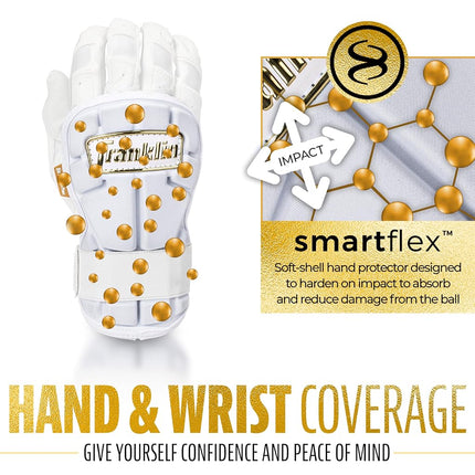 Franklin Sports Hand Guard PRT Unisex Adult, White, Large