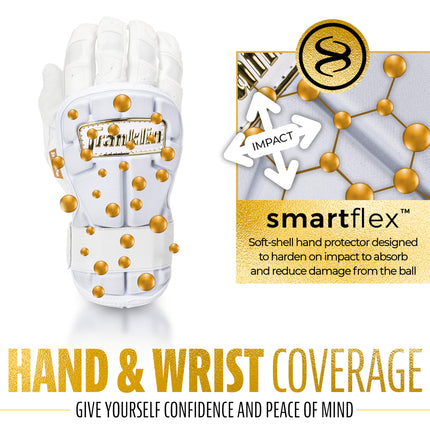 Franklin Sports Hand Guard PRT Unisex Adult, White, Large