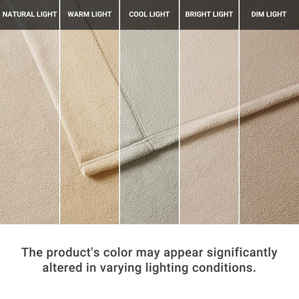 SLEEP PHILOSOPHY True North Micro Fleece Bed Sheet Set, Warm, Sheets with 14" Deep Pocket, for Cold Season Cozy Sheet-Set, Matching Pillow Case, King, Khaki, 4 Piece