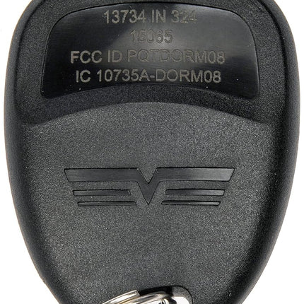 Dorman 13734 Control remoto de entrada sin llave de 3 botones compatible con modelos seleccionados