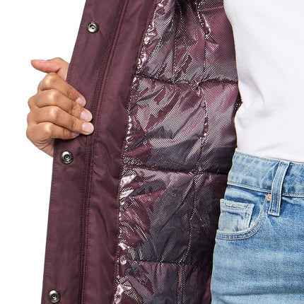 Chaqueta larga acolchada para mujer Columbia Suttle Mountain, Moonvista, XS