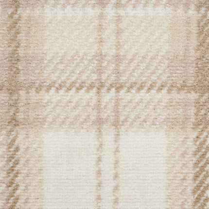 Nourison Home Grafix 27x90 Indoor Polypropylene Fabric Rug in Ivory and Beige