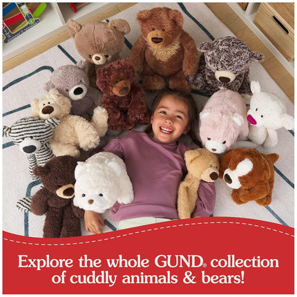 GUND Kai Teddy Bear Plush Toy, Premium Stuffed Animal for Ages 1 and Up, Taupe, 12”