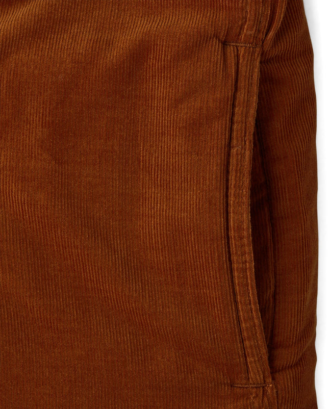 Surchemise doublée Sherpa Everyday pour garçons The Children's Place, Velours côtelé caramel, Très grand