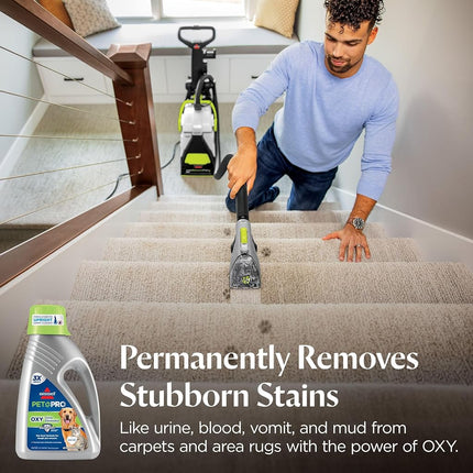 Bissell 1990 Pro Pet Urine Eliminator Upright Deep Cleaner Formula